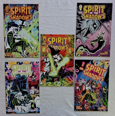Spirit Of The Shadows #1 2 3 4 5  NM+ Nick Cagnetti Full Set 1st Print, 1st App!