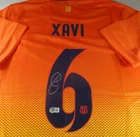 Xavi Hernandez / Autographed F.C. Barcelona Nike Dri-Fit Soccer Jersey / BAS
