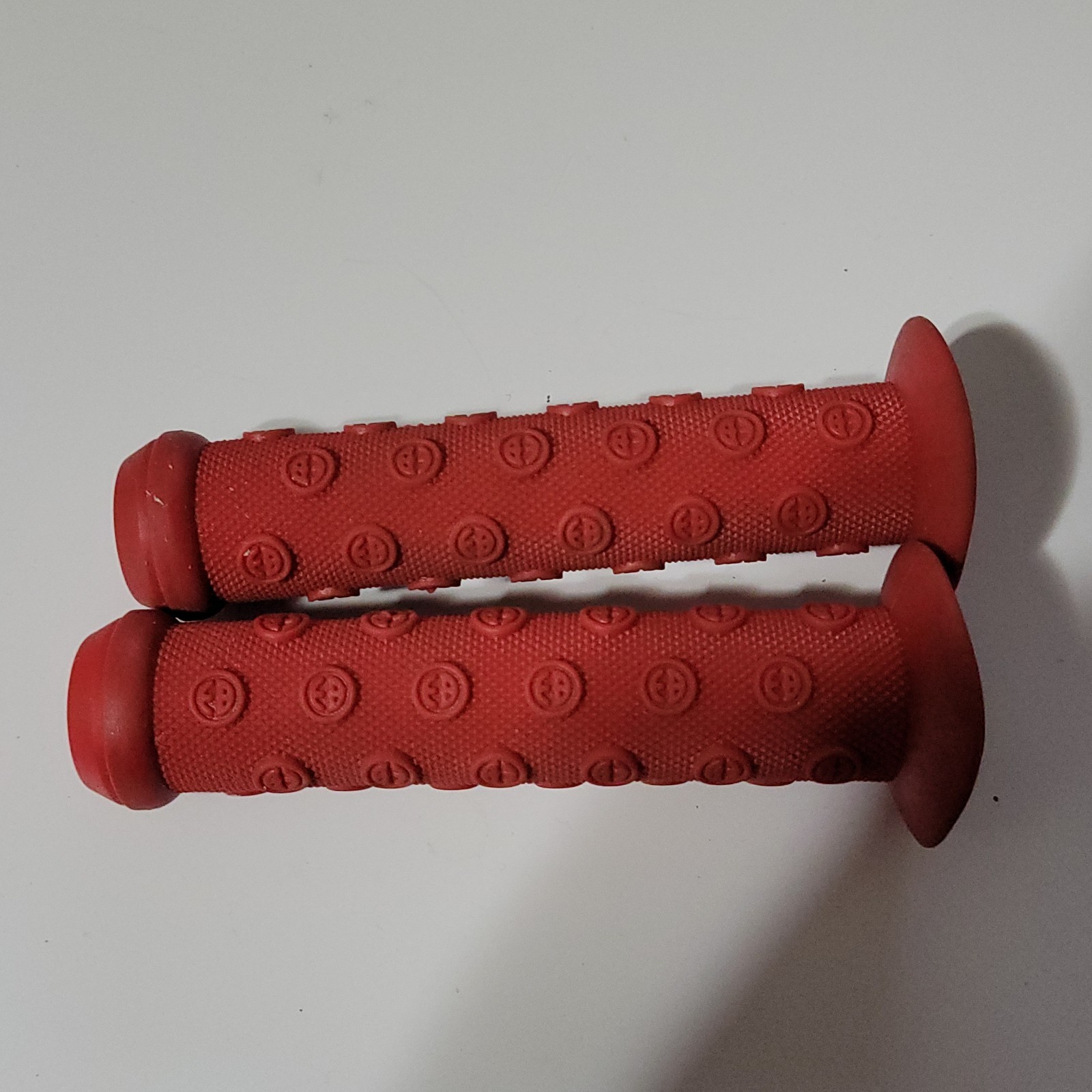 NEW NOS Eastern Bike grips Red  BMX