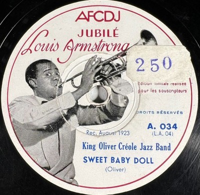 King Olivier Créole Jazz Band: Mabel's Dream / Sweet Babypuppe 78 U/min AFCDJ 034