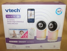 VTech RM5766-2HD 2 Camera 1080p Wifi Remote Access Baby Monitor Pan & Tilt - NEW