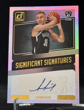 2018-19 Panini Donruss Significant Signatures #SS-DZM Rookie Auto Dzanan Musa