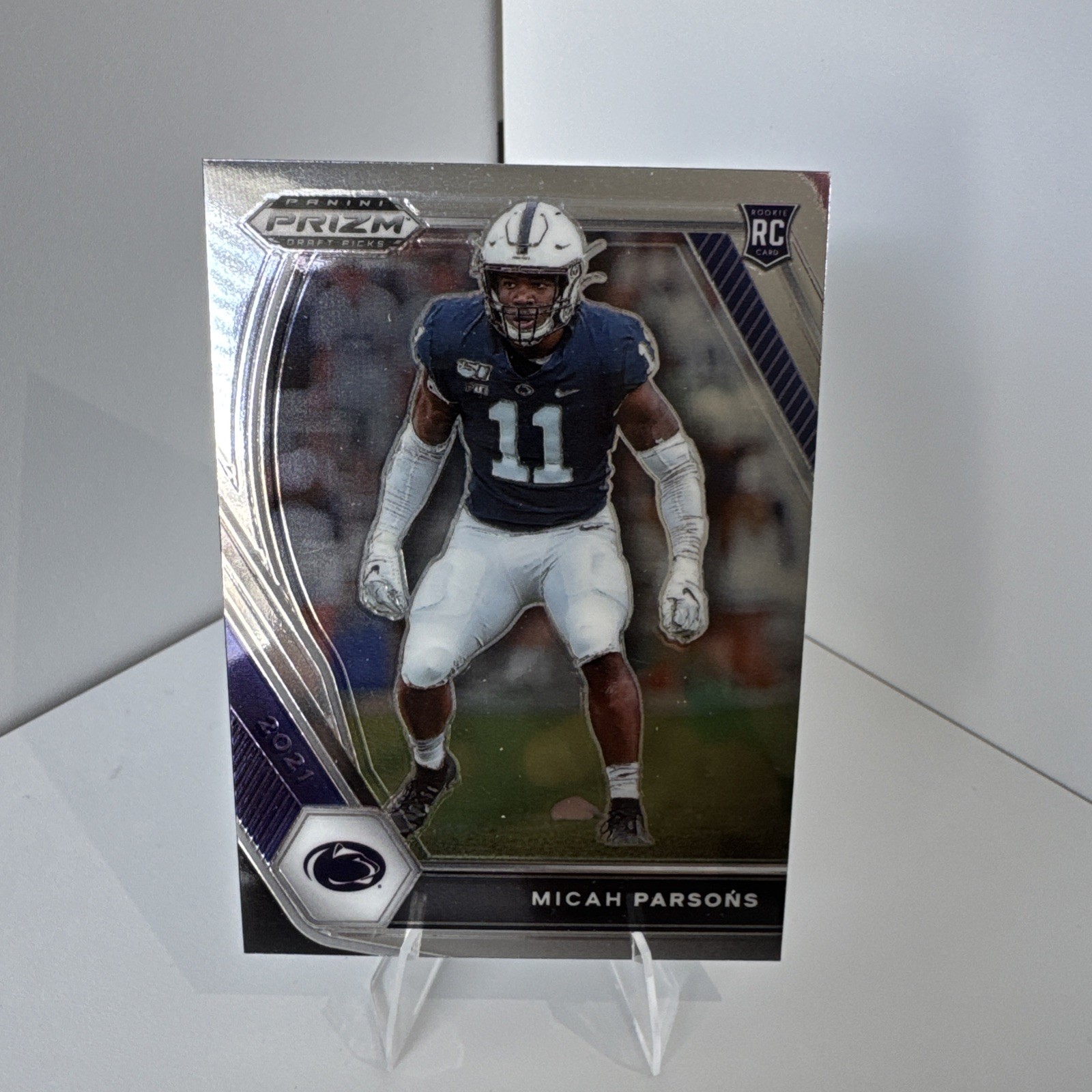 Micah Parsons Panini Prizm Draft Picks #136 Base
