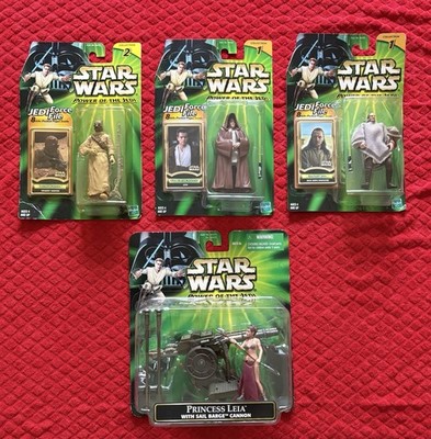 Star Wars Power of the Jedi Figures ~ Lot Of 4 ~ All New in Box