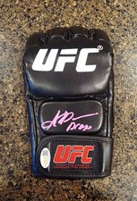 Alexander Volkov autographed signed authenticated glove UFC JSA Drago