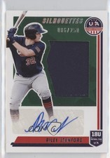 2022 Panini USA Baseball Stars & Stripes 86/250 Riley Stanford #SIL-RS Auto 0g4