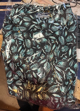 BEN HOGAN-----Performance Polo Golf Shirt--2XL--PALM LEAF LIGHT BLUE