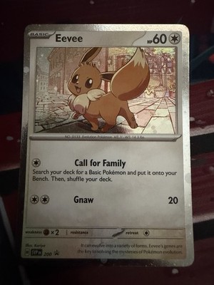 Eevee - 200 (Cosmos Holo) SVP200 Sv: Scarlet & Violet Promo Cards Holo NM