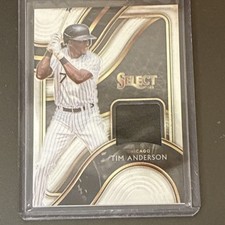 Panini 2021 Select Tim Anderson White Sox Memorabilia Swatches #SS-TA