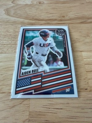 2026 Panini Stars & Strips PRIZM Aiden Ruis #121 [Base] Top 10 Prospect