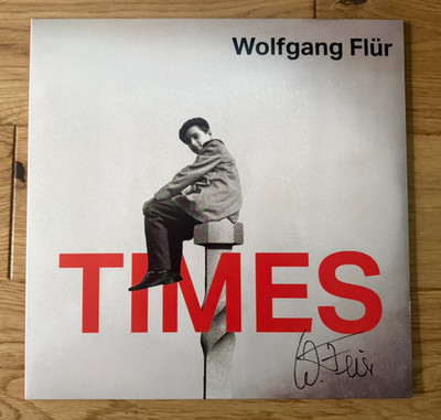 Wolfgang Flür Times Signed LP Vinyl New Unplayed Ex Kraftwerk Rough Trade