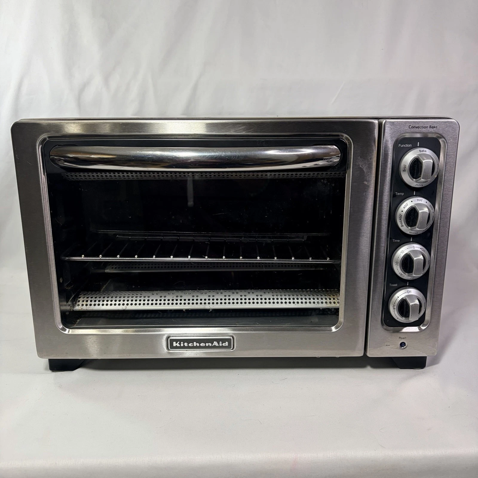 KitchenAid Countertop Toaster Oven Silver Model KCO223CU 1440W Electric Tested
Opens in a new window