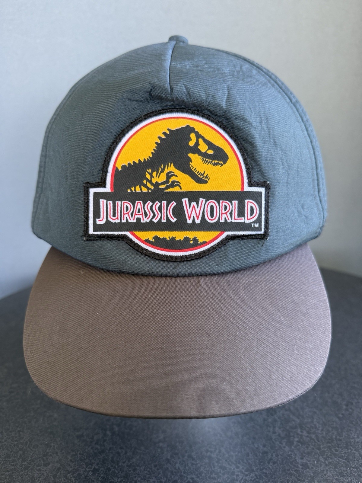 Jurassic World Patch Baseball Cap Hook And Loop H… - image 1