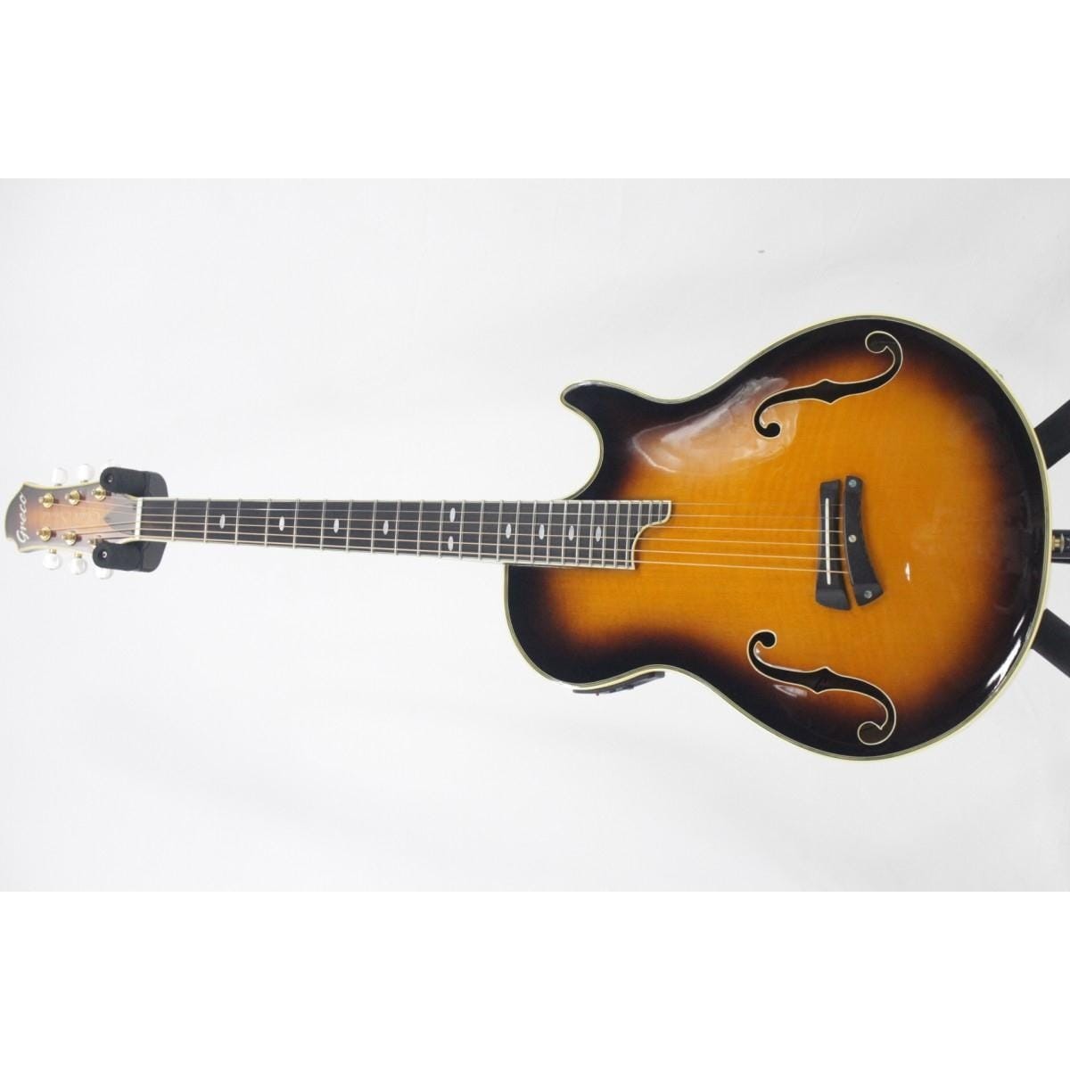 Greco CSF-90 1994年 日本製 エレアコ 希少モデル GRECO CSF90 Used Sycamore body Sunburst w/Soft case | eBay