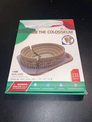 CubicFun Roman Colosseum 3D Foam Puzzle 1:550 Scale - MC055h
