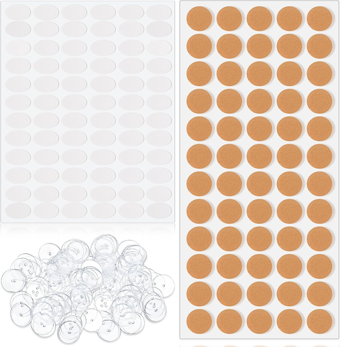 360 Pcs Mixed Earring Support Patches Bulk Stickers for Heavy Ear Studs Drop Ear - Picture 8 of 12