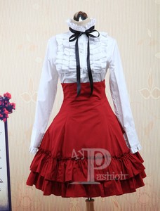 white lolita dress