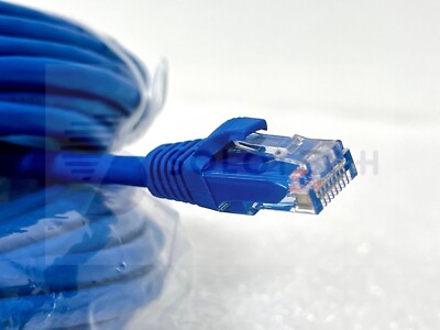 C2G  27145  CAT6 Snagless Unshielded Ethernet Patch Cable, 25ft, Blue - #D66Ps