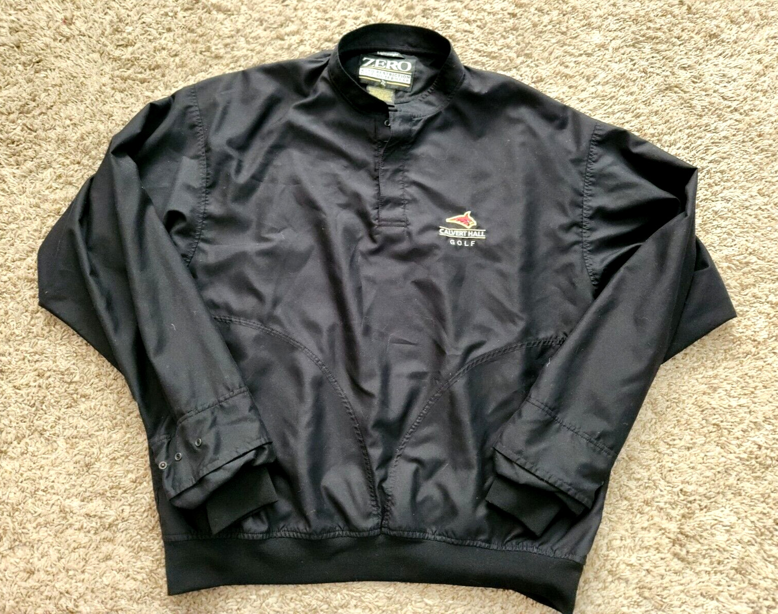Zero Restriction Vtg. Pullover Windbreaker Golf O… - image 2
