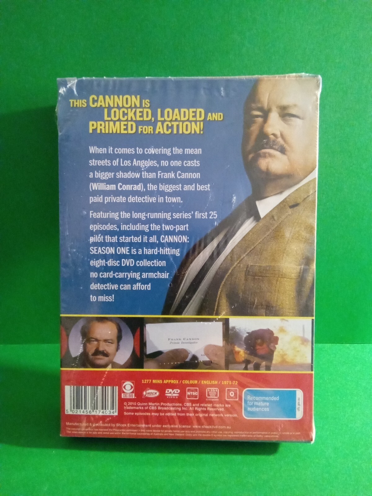 Cannon Season 1 (1972) BRAND NEW DVD Region 0/All eBay