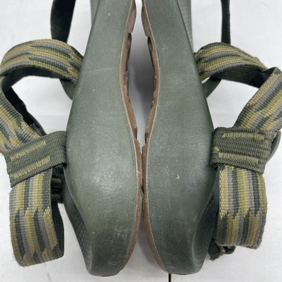Chaco Z1 Classic Accordion Green Sandals Mens 11 J106167* | eBay display picture 1
