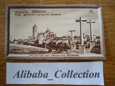CHROME IMAGE CHOCOLATE COCOA SUCHARD ALBUM COLLECTION EUROPE 71 Segovia