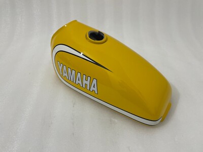 Yamaha 1974 GT80 1973 GT1 GT MX Yellow Painted Steel Petrol Tank