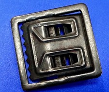 Military Style Black Color Replacement Vintage Uniform Belt Buckle