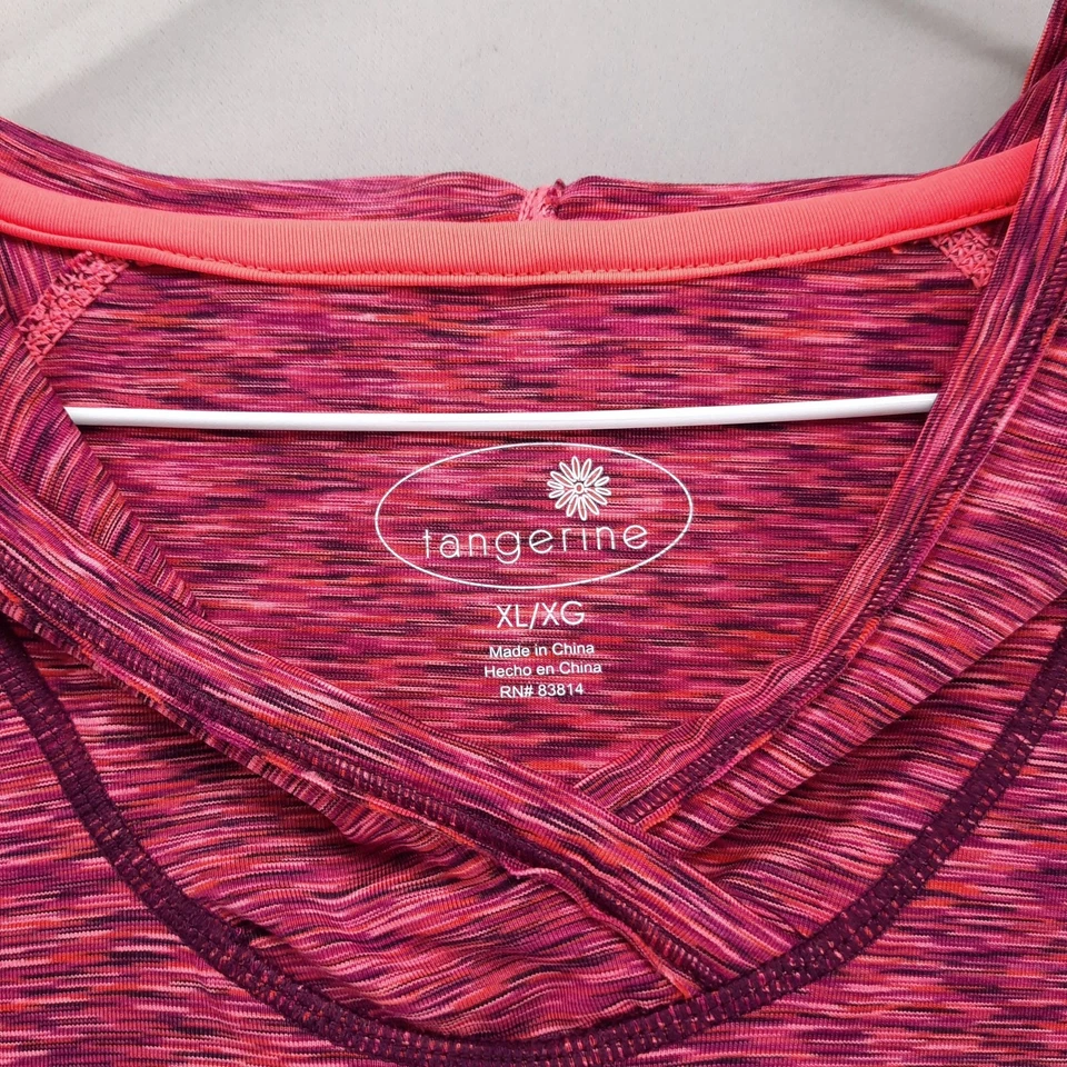 Sudadera con Capucha Mandarina Para Mujer XL Rosa Púrpura Ropa Activa Pullover Bolsillos Agujeros para Pulgar Foto 2 de 4