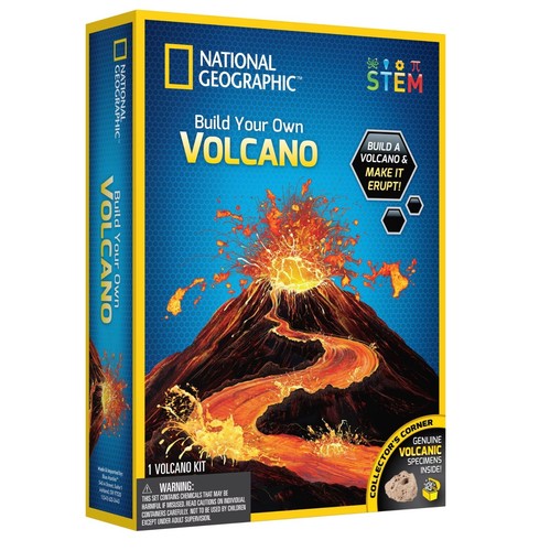National Geographic MINT-Serie Bauen Sie Ihren eigenen Vulkan Wissenschaft Kit für Kinder - Bild 1 von 6
