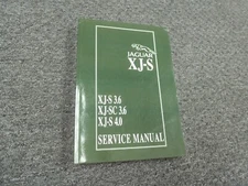 1983-1989 Jaguar XJ-S XJ-SC Shop Service Repair Manual 1984 1985 1986 1987 1988