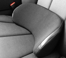 Für Sitzkissen, Rückenkissen für Auto, Lendenkissen, universal, Kunstleder Schwa