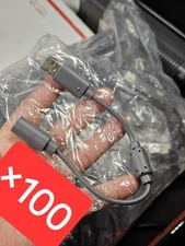 USB Breakaway Trip Cable Cord Adapter  Xbox 360 PC Wired Controller LOT 100 Pcs