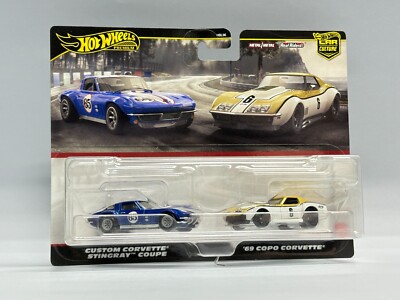 Hot Wheels 2024 Twin 2 Packs Mix N # Corvette Stingray & Copo