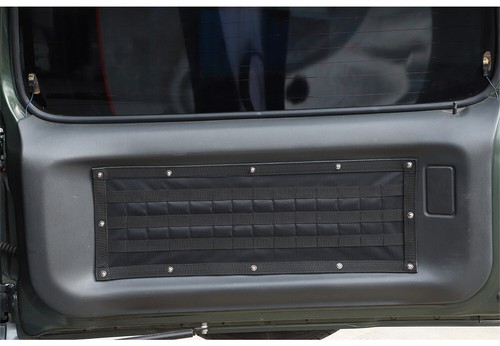 Black Tailgate Storage Bag Case Cover Tool Organizer For Suzuki Jimny 2012-2017 - Picture 3 of 10