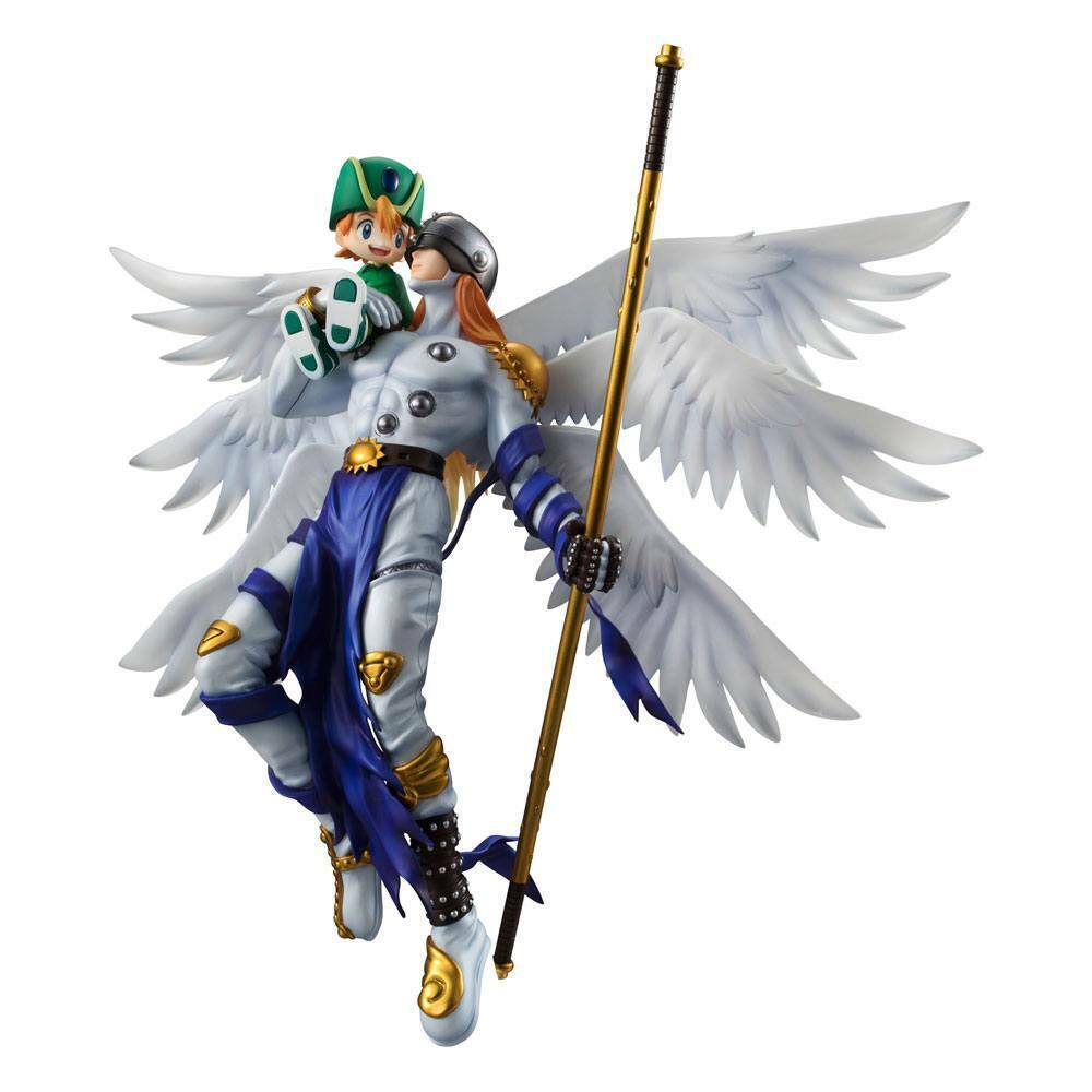 DIGIMON ADVENTURE - Angemon & Takaishi Takeru Pvc Figure G.E.M. MegaHouse