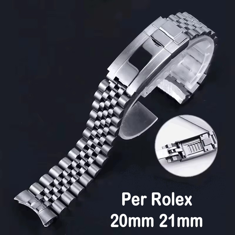 Cinturino In Acciaio Inossidabile Con Estremà Drta/curva Per - Foto 2