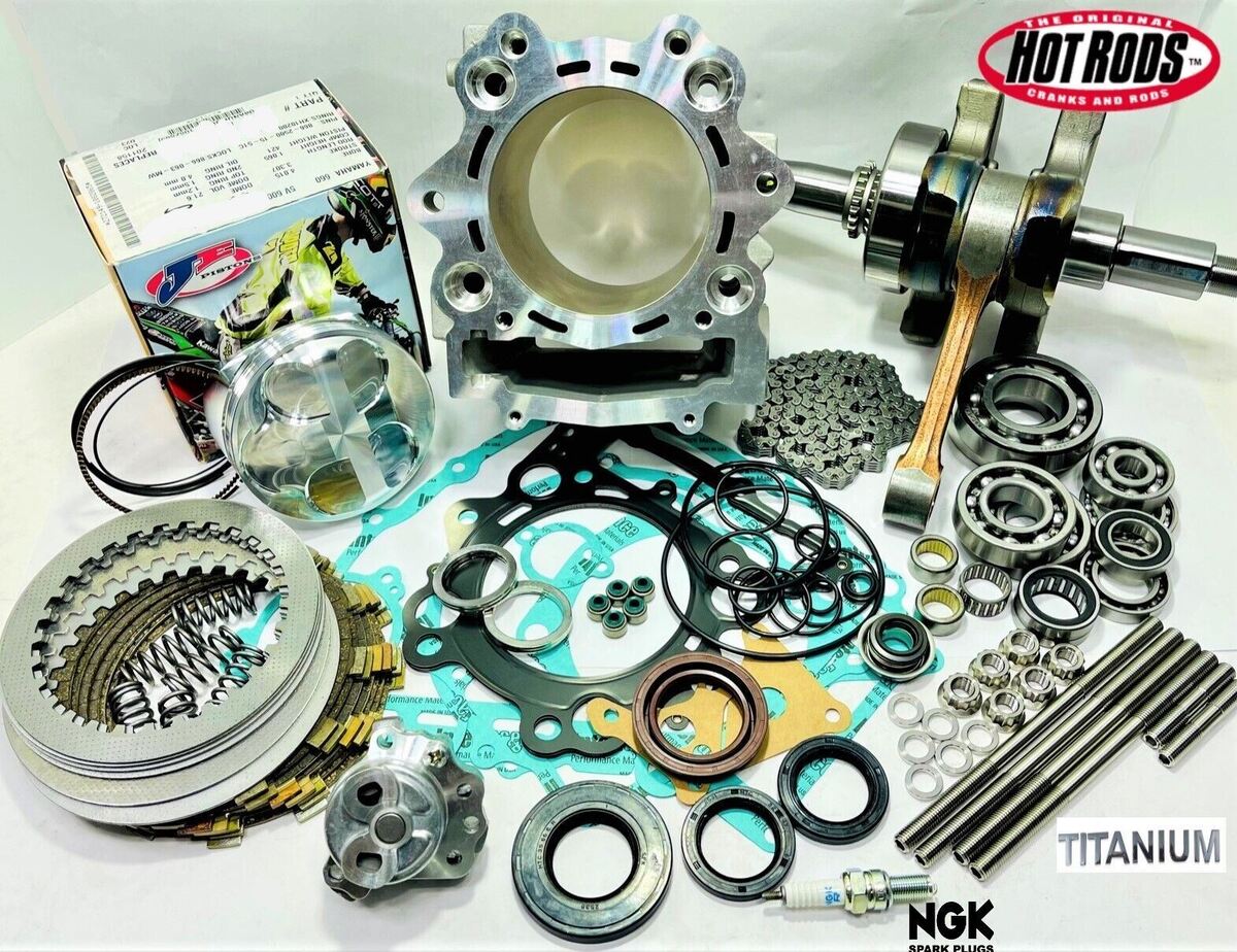 Raptor 700 700R Rebuild Kit Complete Top Bottom End Motor Raptor 700 700R Rebuild Kit Complete Top Bottom End Motor
