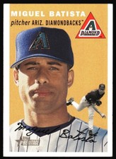 2003 Topps Heritage Miguel Batista #331 Arizona Diamondbacks