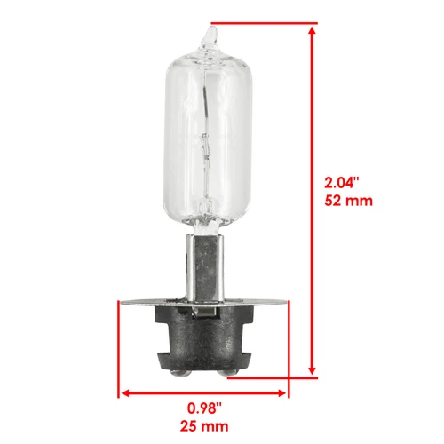Headlight Halogen Bulb for Yamaha Grizzly 660 YFM660F 4X4 2002 2003 2004-2008 - Picture 2 of 7