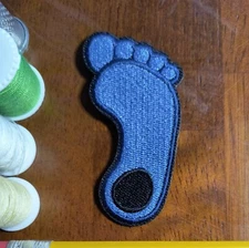 University of North Carolina Tar Heels Patch College Embroidered Iron On 2.5x1.5