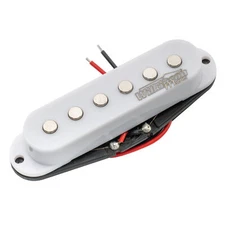 Wilkinson White High Output Ceramic Single Coil Middle Pickup For Strat Guitar