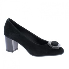 Luxury Décolleté Donna DEA in Pelle Scamosciata C/Tacco, By Tommy - NER (Nero)