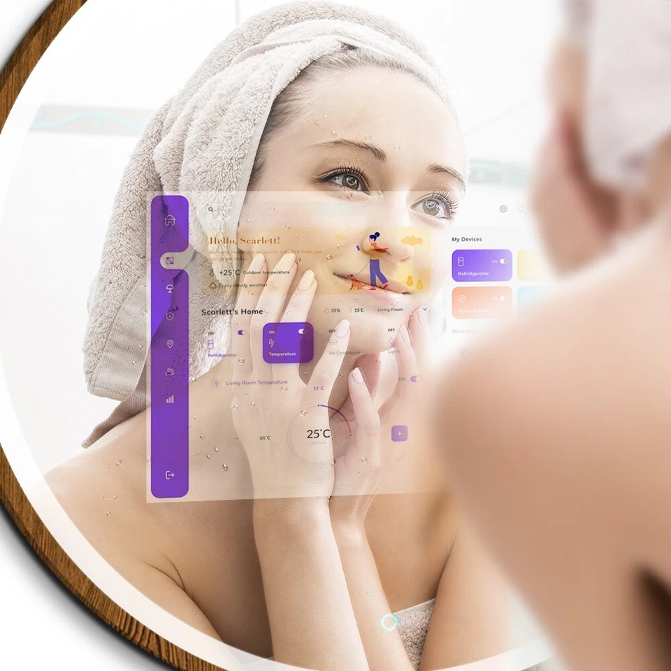 Smart-Spiegel Mia 50 13.3 Zoll TOUCHSCREN Smarthome Integration Wlan Bluetooth  - Bild 2 von 4