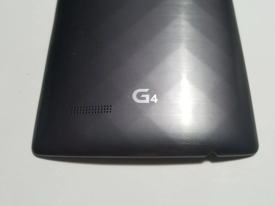 Oficial LG G4 H815 H810 H819 VS986 LS991 Batería Puerta Trasera Cubierta Gris Foto 3 de 3