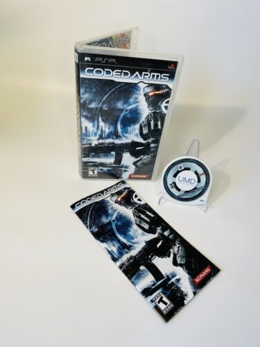PlayStation Portable PSP Coded Arms (2005) CIB! TESTED! WORKS! Nice Shape!! - Foto 1 di 22