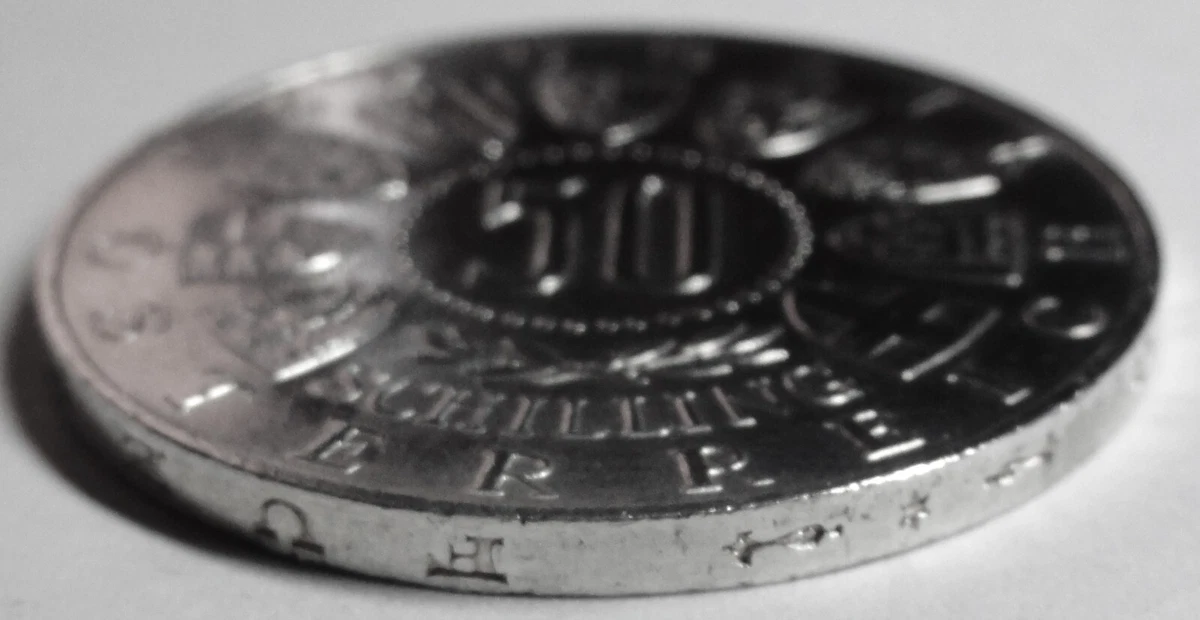 Österreich 50 Schilling SILBER-900 Münze 1963: 600 JAHRE TYROL  st/unz + Kapsel