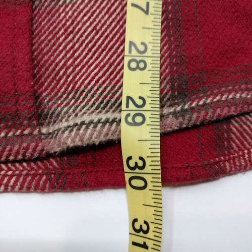 Orvis Classic Collection Shirt Jacket Med Heavyweight Cotton Plaid Flannel - Picture 7 of 11