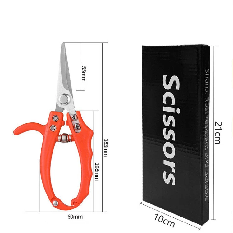 Garten Schere Wunderschere Floristenschere Ernteschere Blumen-Traubenschere Obst - Bild 2 von 4