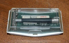 VTG SCHICK Double Edge Safety Razor w/ Manual & Blade Case Eversharp